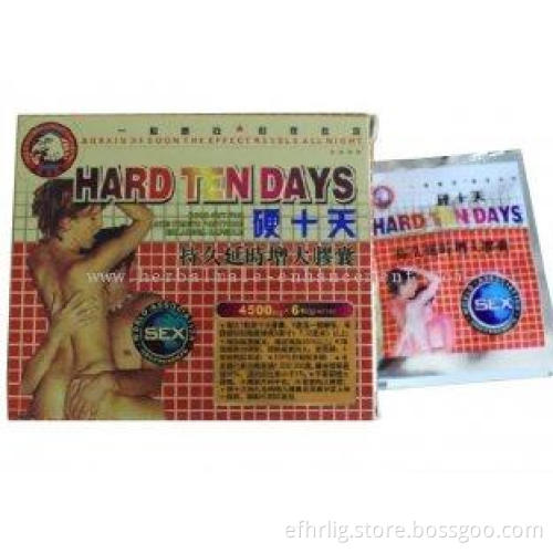 Hard Ten Days Herbal Male Enhancement Capsules Accomplish M